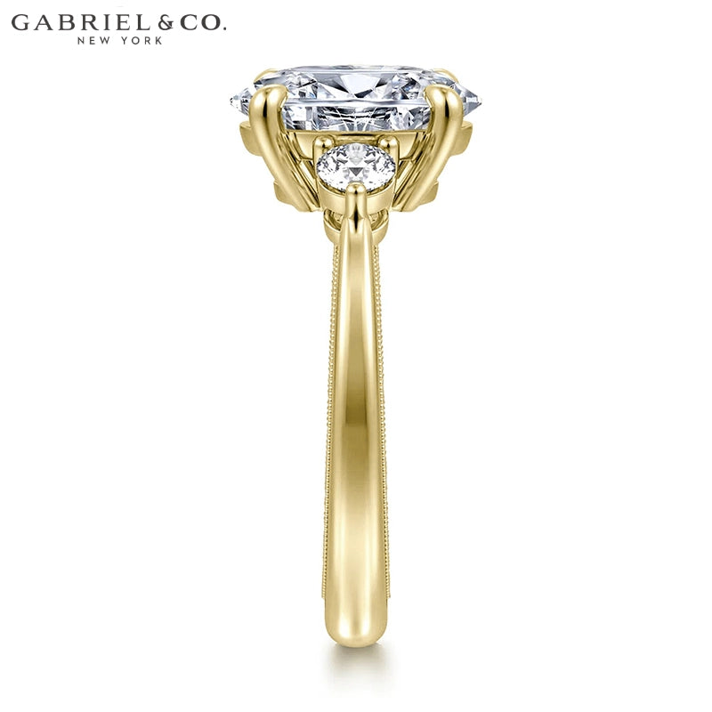 1.00ctr-2.00ctr Oval Cut Natural Diamond Ring Tailor Made