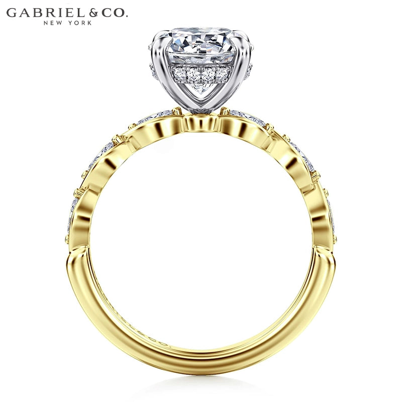 1.00ctr-2.00ctr Round Cut Natural Diamond Ring