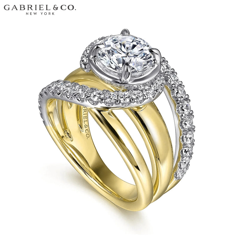 1.25ctr-2.00ctr Round Cut Natural Diamond Ring Tailor Made