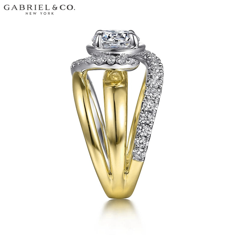 1.25ctr-2.00ctr Round Cut Natural Diamond Ring