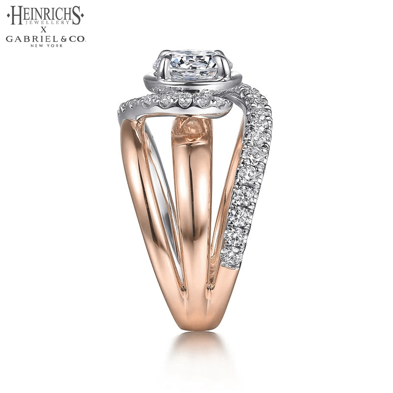1.50ctr-2.00ctr Round Cut Lab Grown Diamond Ring