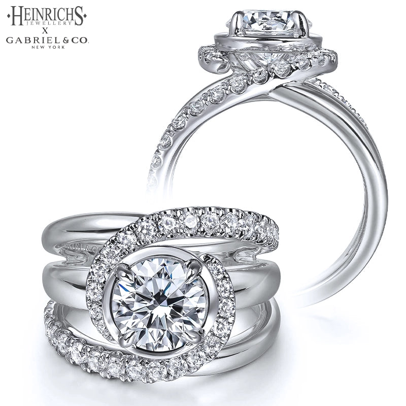 1.50ctr-2.00ctr Round Cut Lab Grown Diamond Ring