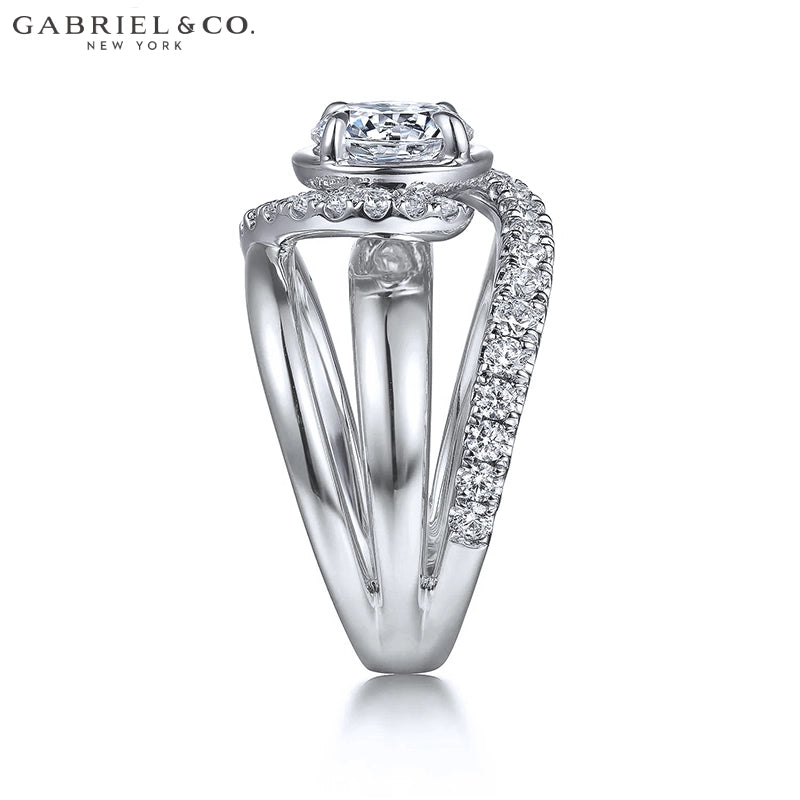 1.25ctr-2.00ctr Round Cut Natural Diamond Ring