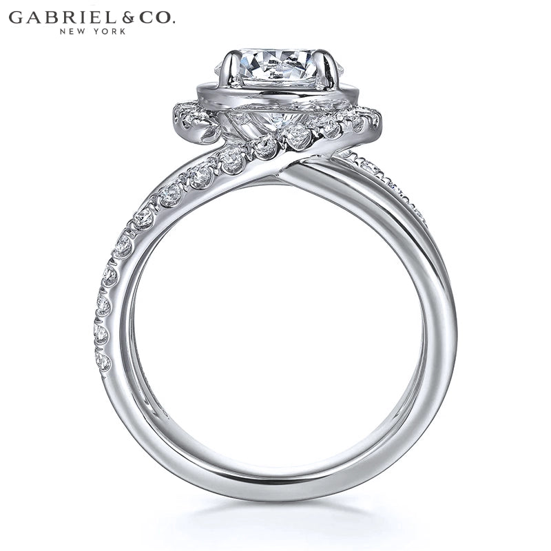 1.25ctr-2.00ctr Round Cut Natural Diamond Ring
