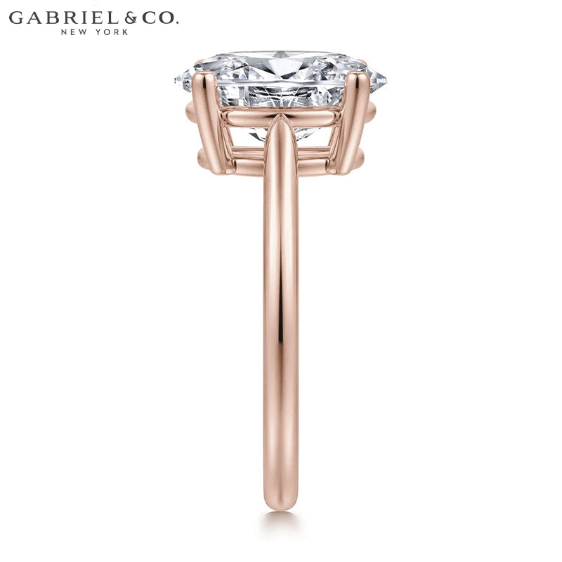 2.50ctr-5.00ctr Oval Cut Lab Grown Diamond Ring Tailor Made