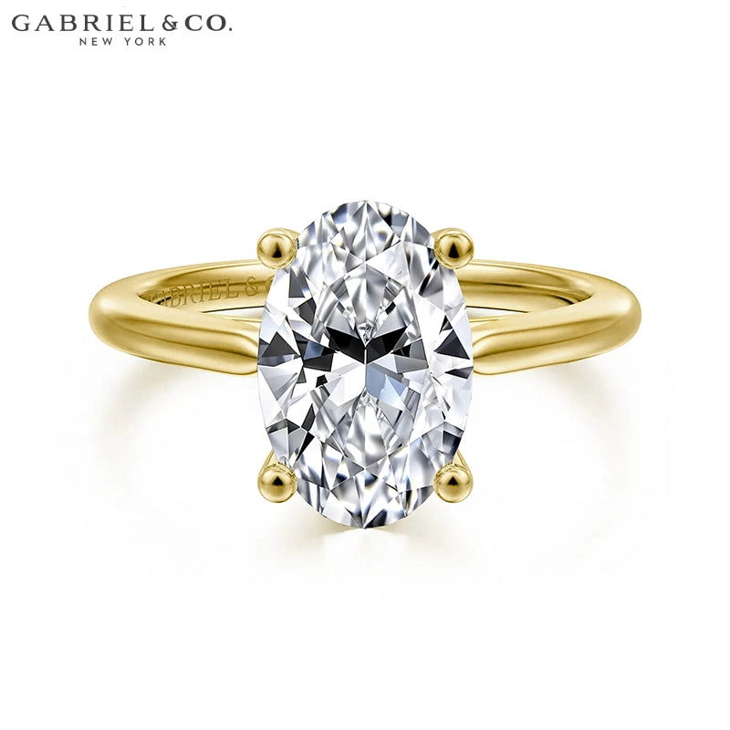 2.50ctr-5.00ctr Oval Cut Lab Grown Diamond Ring Tailor Made