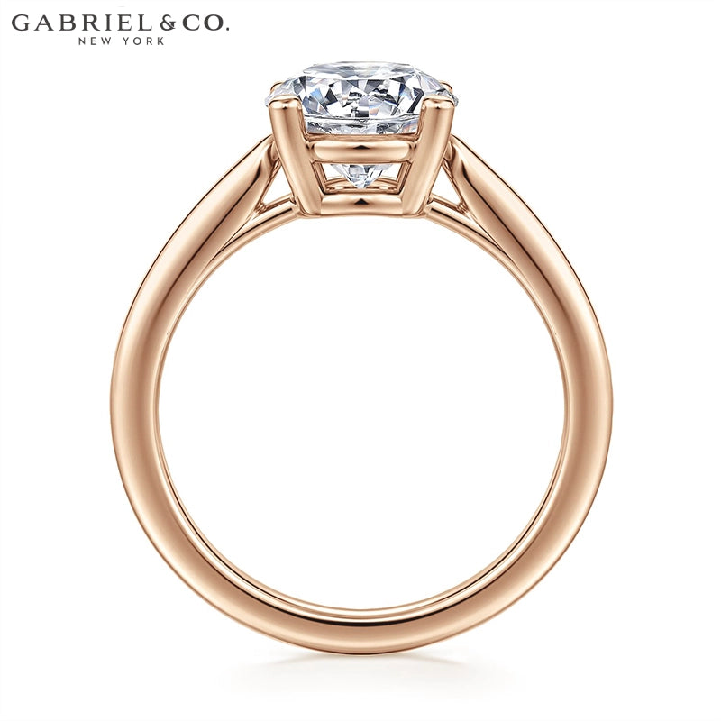 1.00ctr-2.00ctr Round Cut Lab Grown Diamond Ring Tailor Made