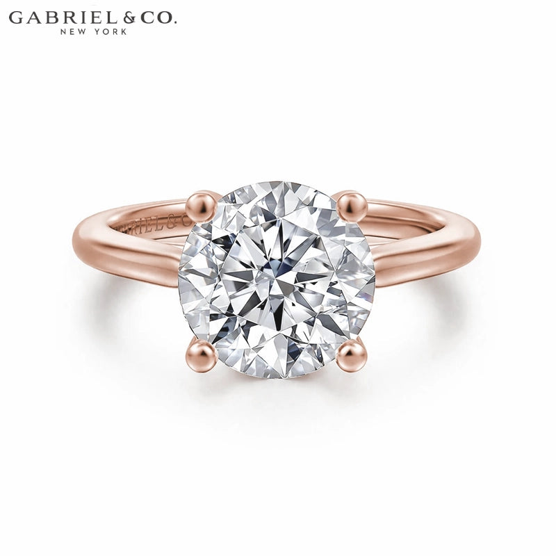2.50ctr-5.00ctr Round Cut Lab Grown Diamond Ring Tailor Made