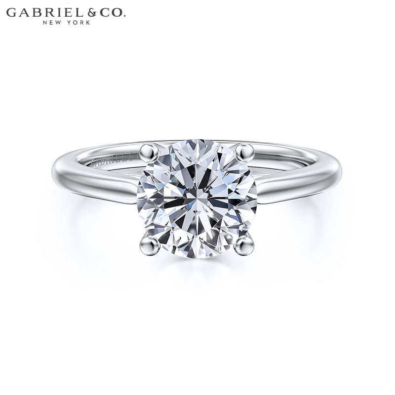 1.00ctr-2.00ctr Round Cut Lab Grown Diamond Ring Tailor Made