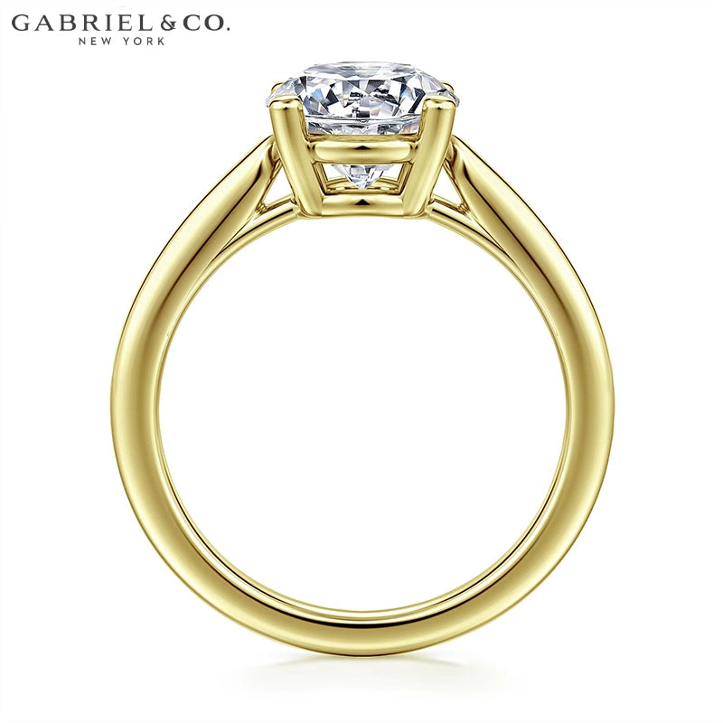 1.00ctr-2.00ctr Round Cut Lab Grown Diamond Ring Tailor Made