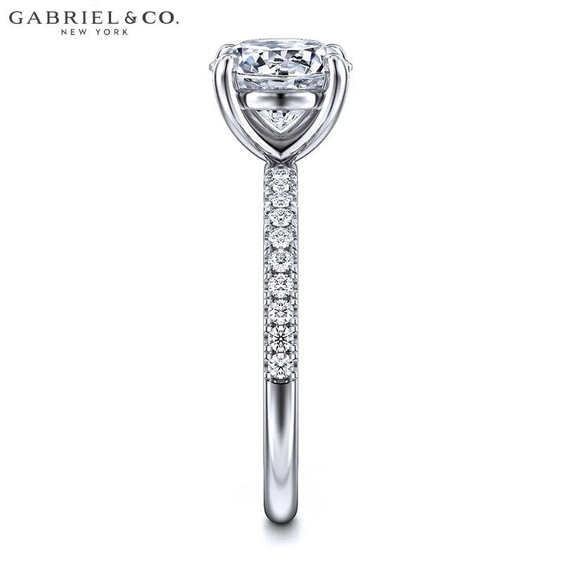 2.21ctw Round Cut Lab Grown Diamond Ring