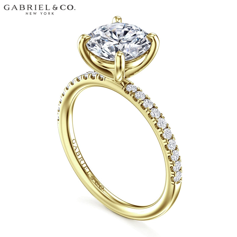 1.00ctr-2.00ctr Round Cut Natural Diamond Ring Tailor Made