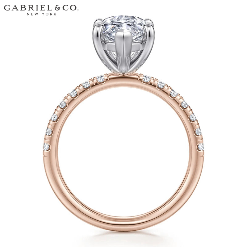 1.25ctr-2.50ctr Marquise Cut Lab Grown Diamond Ring Tailor Made