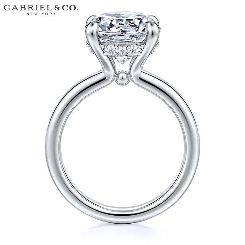 2.50ctr-5.00ctr Round Cut Lab Grown Diamond Ring