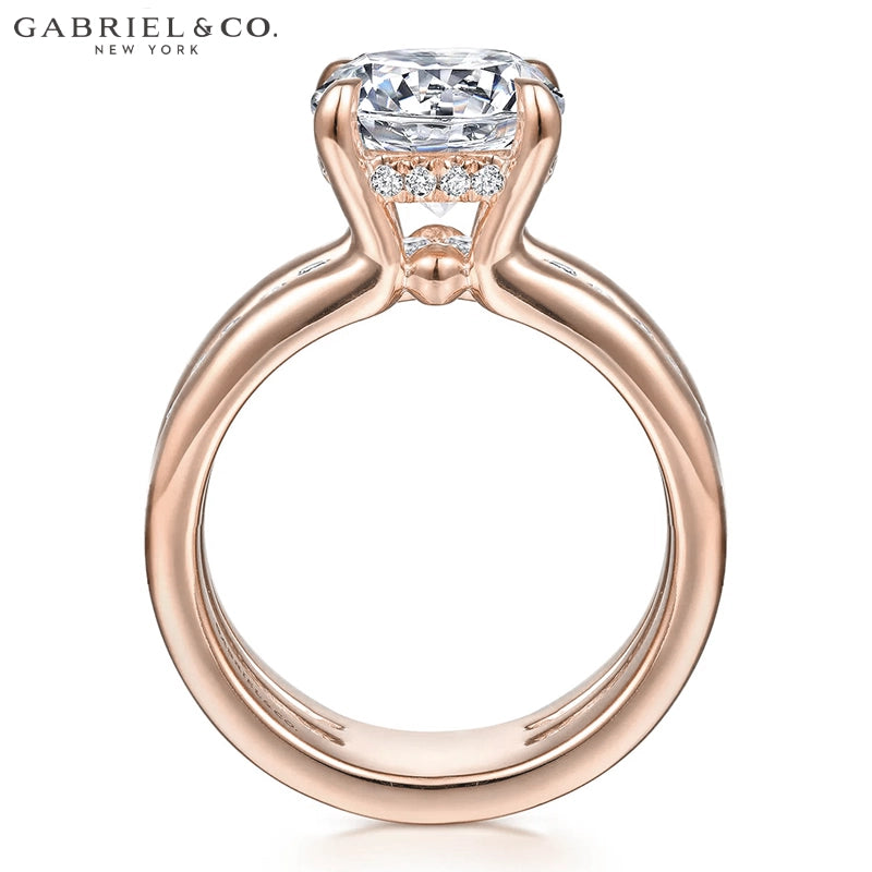 2.00ctr-4.00ctr Round Cut Lab Grown Diamond Ring Tailor Made