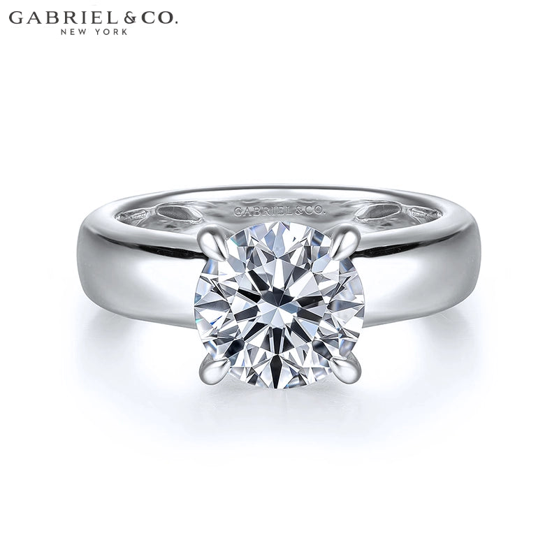 2.00ctr-4.00ctr Round Cut Lab Grown Diamond Ring