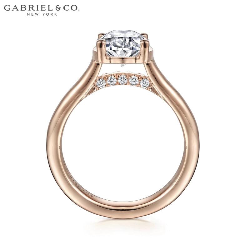 1.50ctr-3.00ctr Oval Cut Lab Grown Diamond Ring Tailor Made