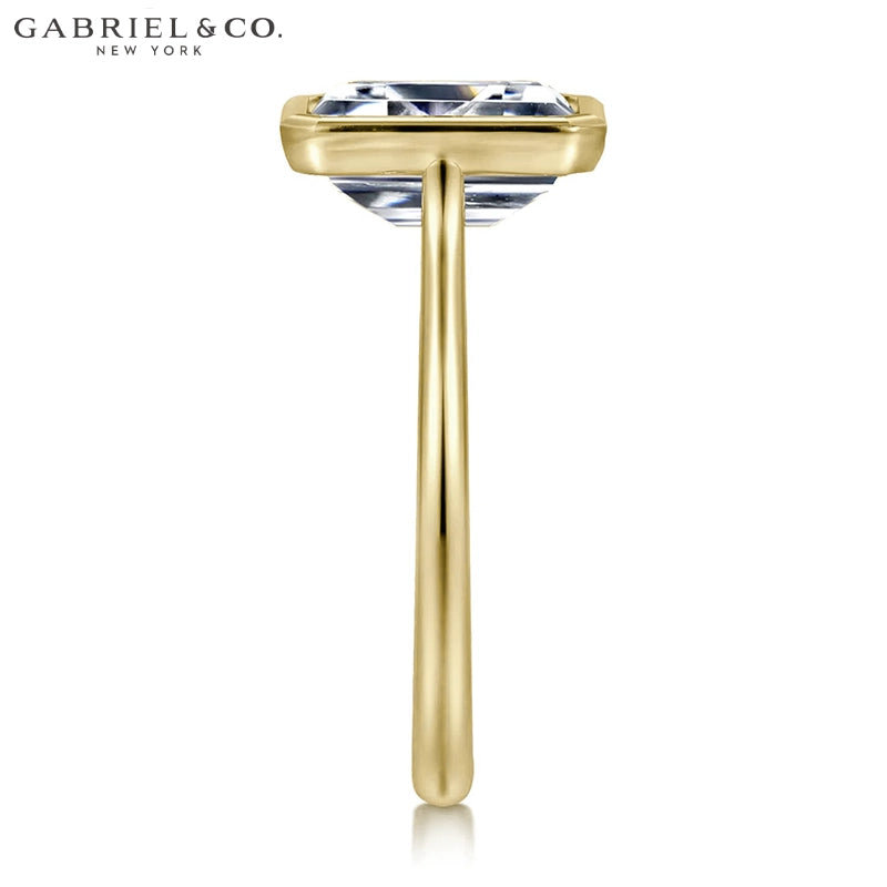 1.25ctr-2.50ctr Emerald Cut Lab Grown Diamond Ring Tailor Made