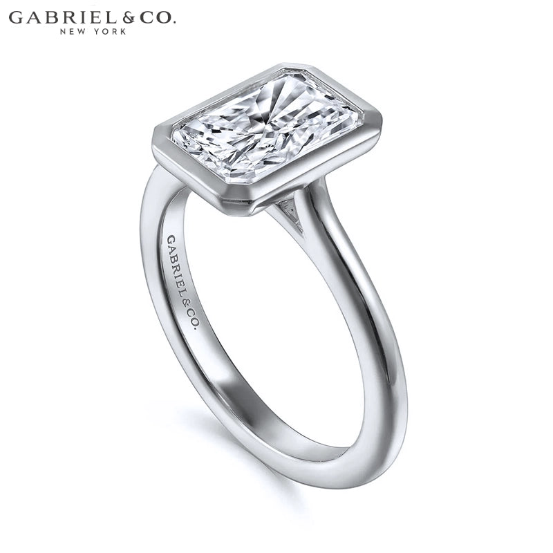 1.25ctr-2.50ctr Radiant Cut Lab Grown Diamond Ring Tailor Made