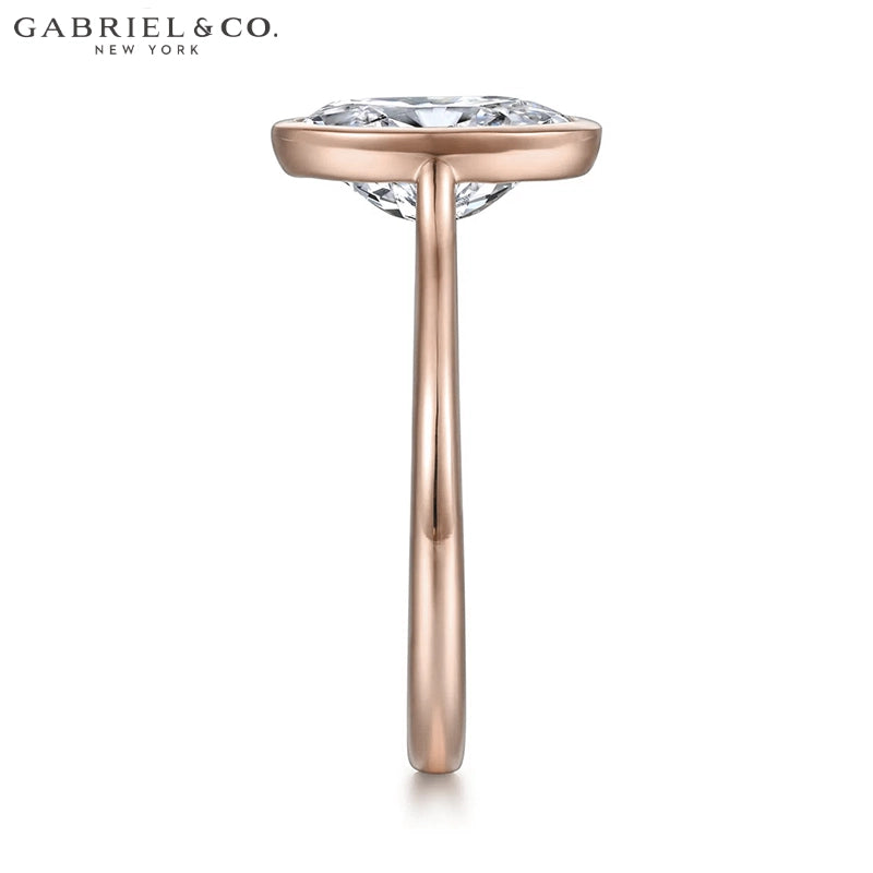 1.25ctr-2.50ctr Oval Cut Lab Grown Diamond Ring Tailor Made