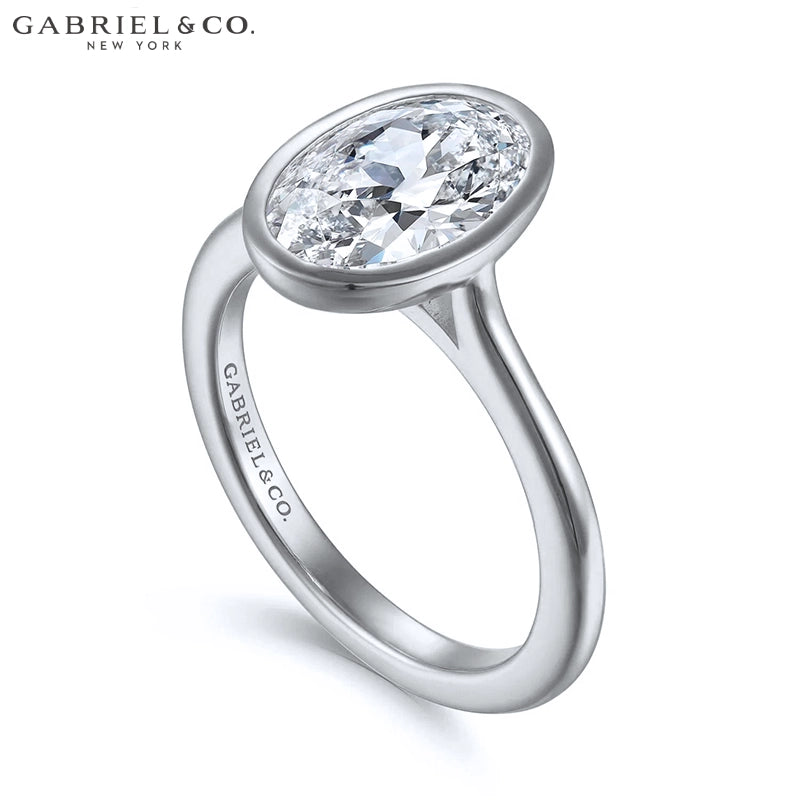 1.00ctr-2.00ctr Oval Cut Natural Diamond Ring Tailor Made
