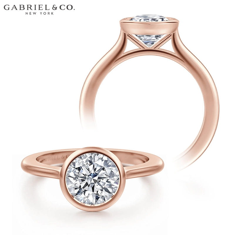 1.25ctr-2.50ctr Round Cut Lab Grown Diamond Ring Tailor Made