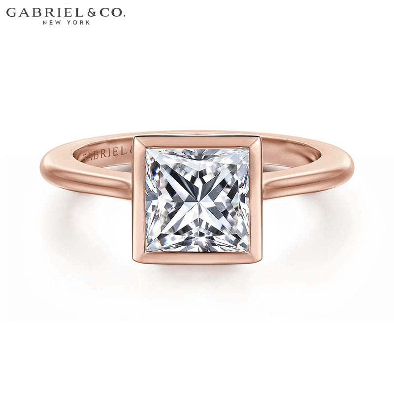 1.25ctr-2.50ctr Princess Cut Lab Grown Diamond Ring Tailor Made