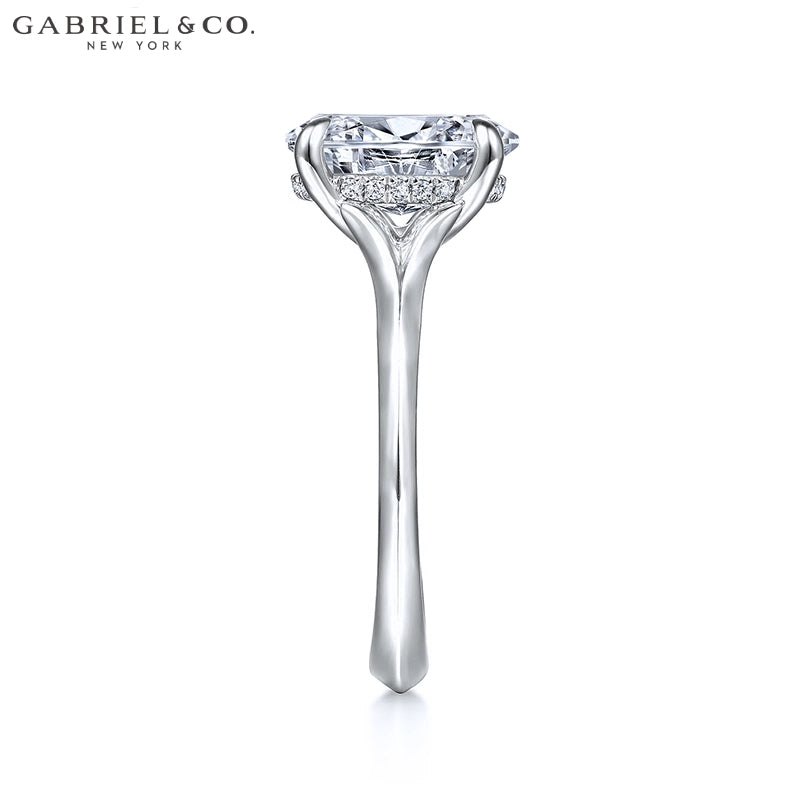 1.25ctr-2.00ctr Oval Cut Natural Diamond Ring