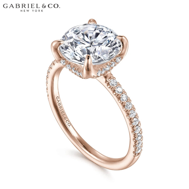 2.00ctr-4.00ctr Round Cut Lab Grown Diamond Ring Tailor Made
