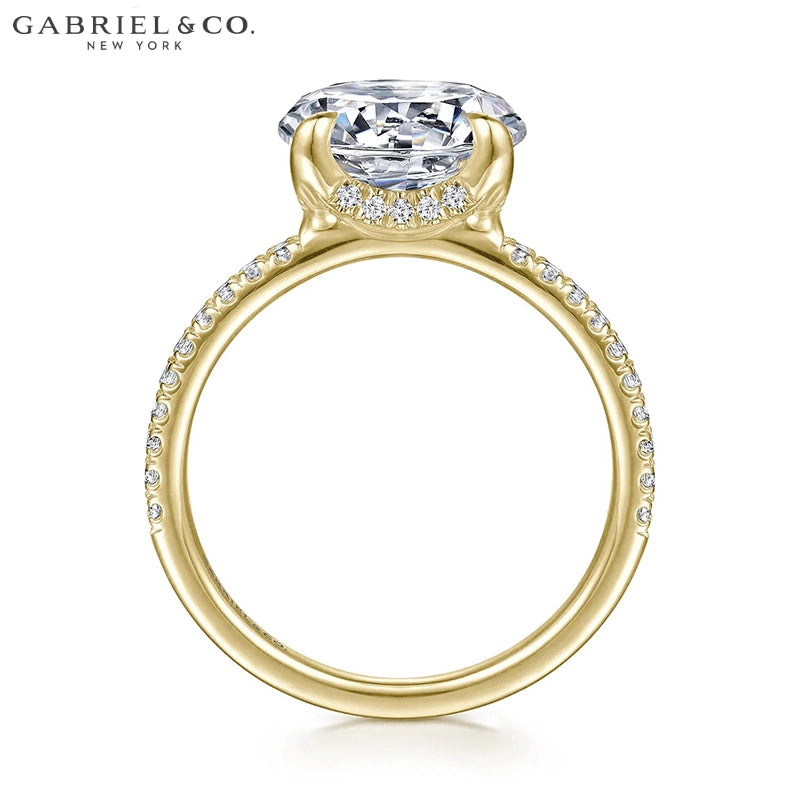 1.50ctr-3.00ctr Round Cut Natural Diamond Ring Tailor Made