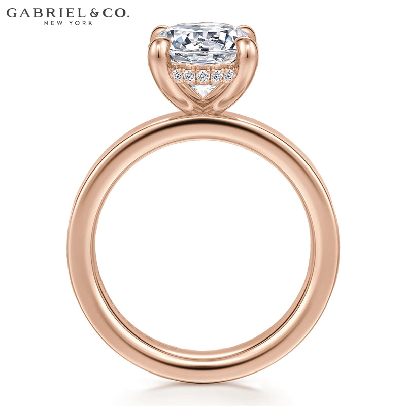 2.50ctr-5.00ctr Oval Cut Lab Grown Diamond Ring