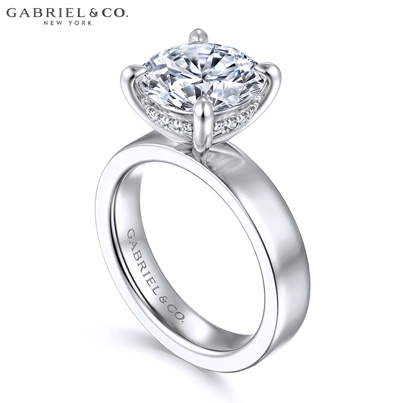 2.50ctr-5.00ctr Round Cut Lab Grown Diamond Ring Tailor Made