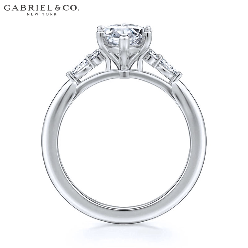 1.00ctr-2.00ctr Marquise Cut Natural Diamond Ring Tailor Made