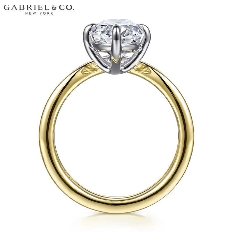 2.26ctw Oval Cut Lab Grown Diamond Ring