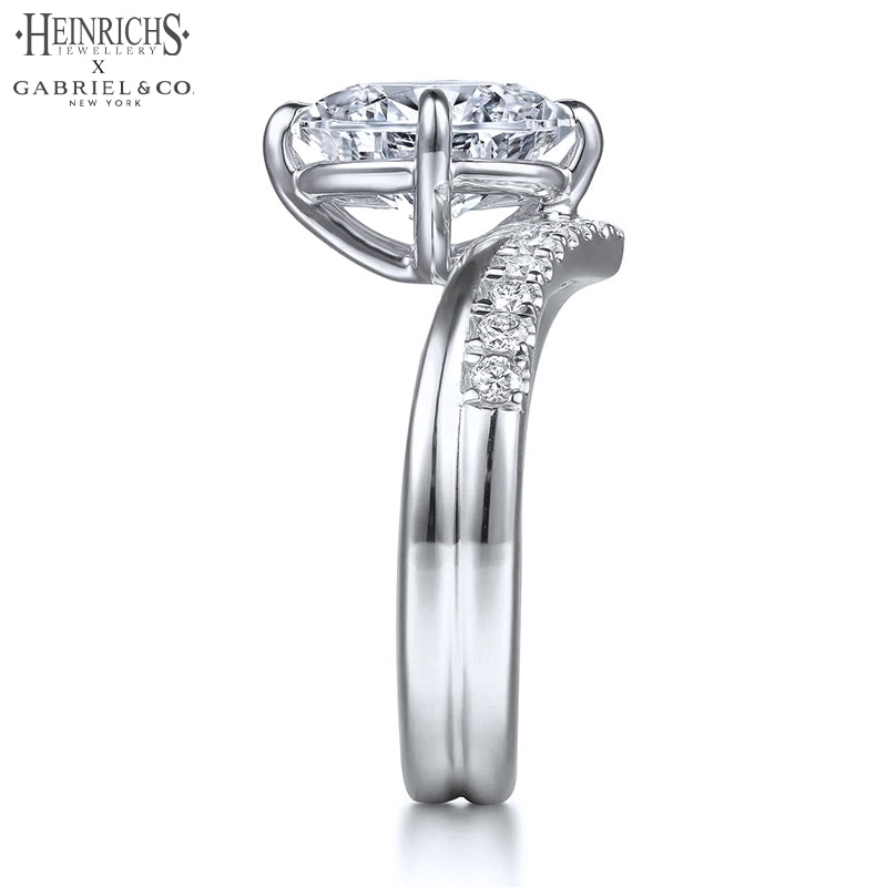1.50ctr-3.00ctr Oval Cut Lab Grown Diamond Ring Tailor Made