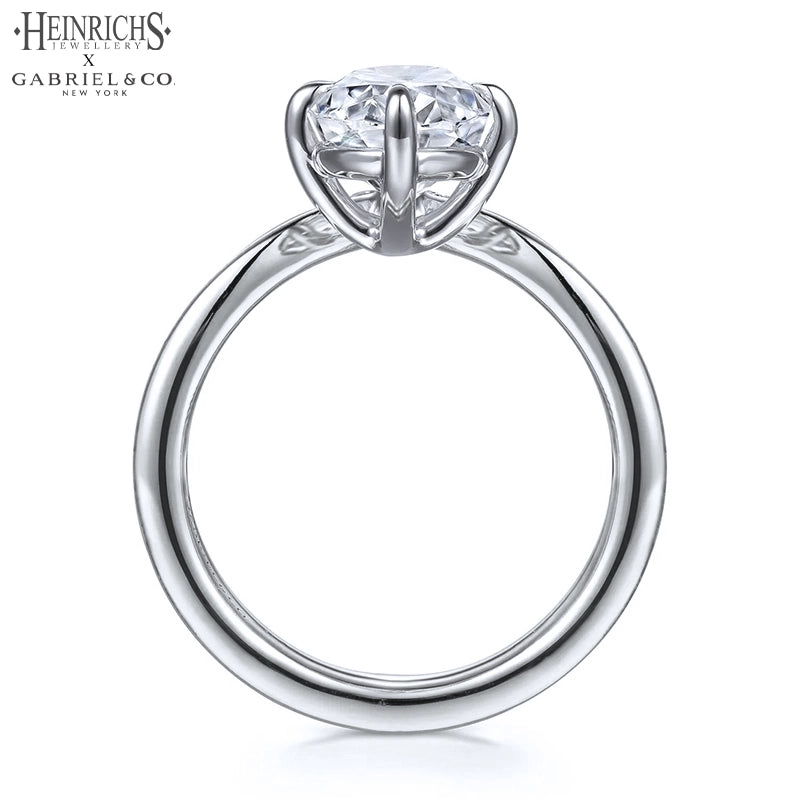 1.50ctr-3.00ctr Oval Cut Lab Grown Diamond Ring Tailor Made
