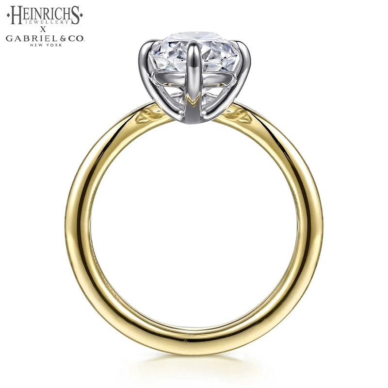 1.50ctr-3.00ctr Oval Cut Lab Grown Diamond Ring Tailor Made