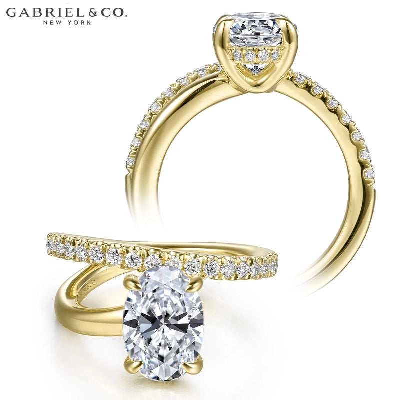 2.44ctw Oval Cut Lab Grown Diamond Ring