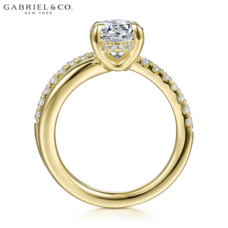 2.44ctw Oval Cut Lab Grown Diamond Ring