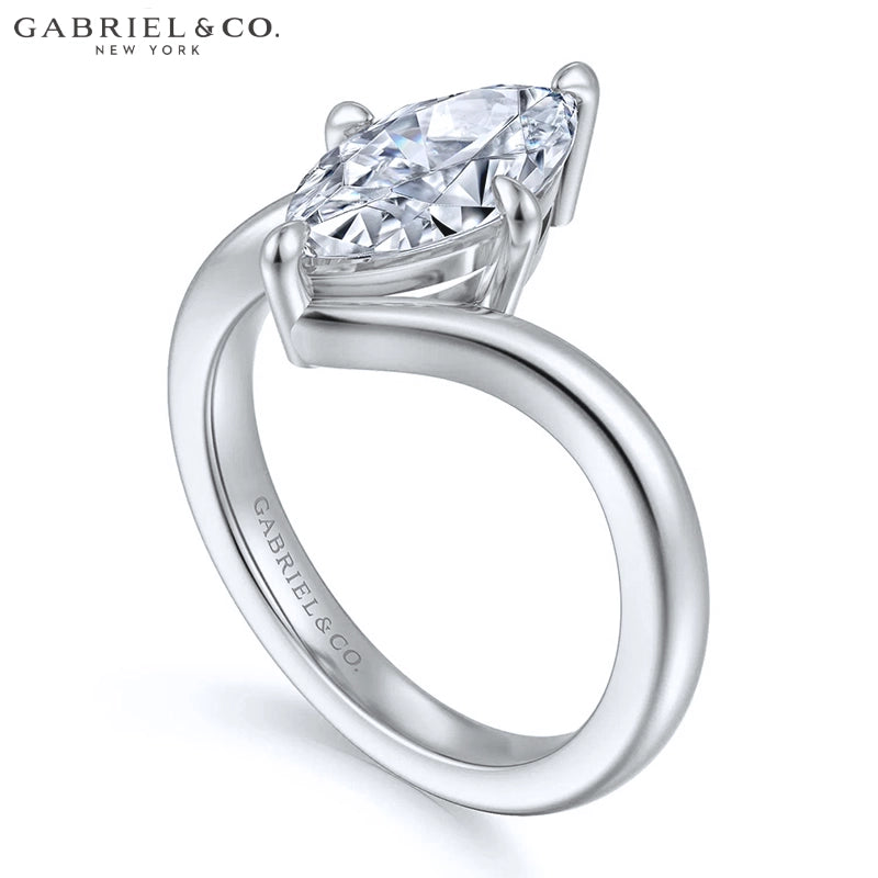 1.00ctr-2.00ctr Marquise Cut Natural Diamond Ring Tailor Made