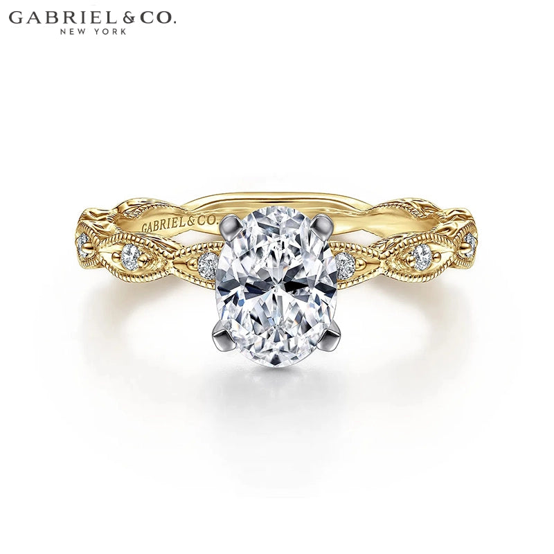 1.19ctw Oval Cut Lab Grown Diamond Ring