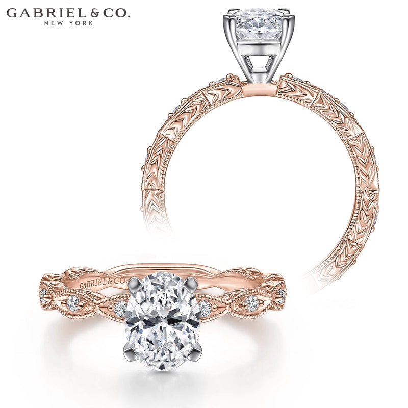 1.25ctr-2.50ctr Oval Cut Lab Grown Diamond Ring Tailor Made