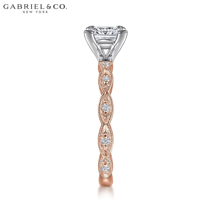 1.25ctr-2.50ctr Princess Cut Lab Grown Diamond Ring