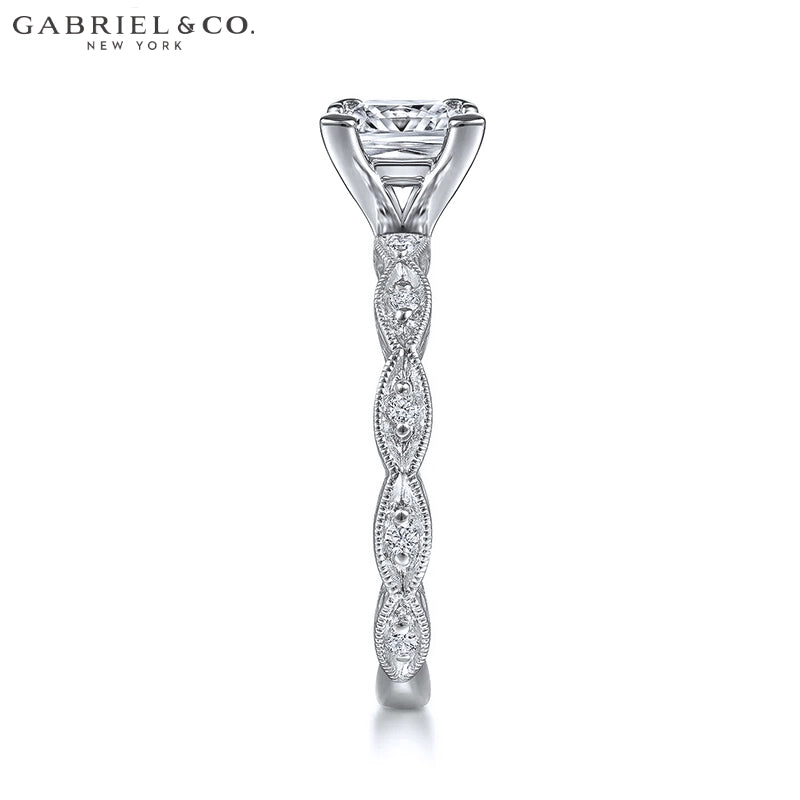 1.25ctr-2.50ctr Princess Cut Lab Grown Diamond Ring