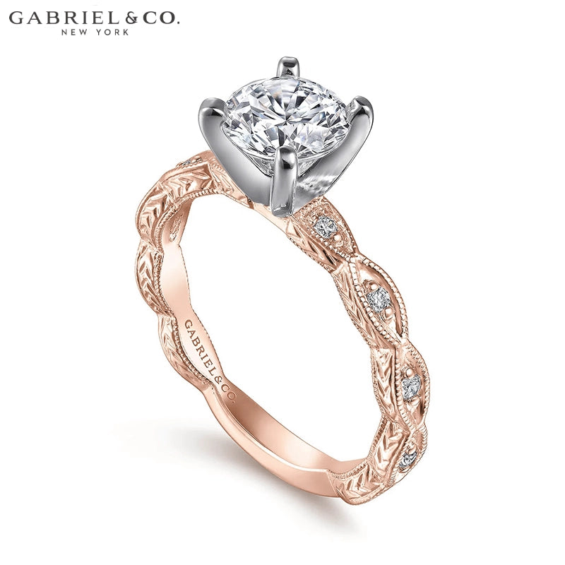 1.25ctr-2.50ctr Round Cut Lab Grown Diamond Ring Tailor Made