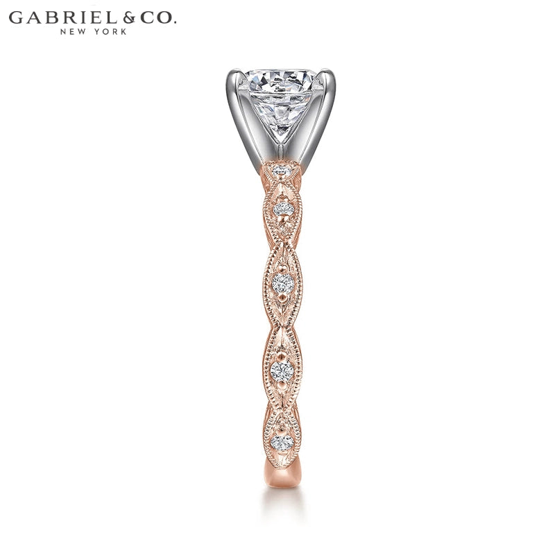 1.25ctr-2.50ctr Round Cut Lab Grown Diamond Ring Tailor Made