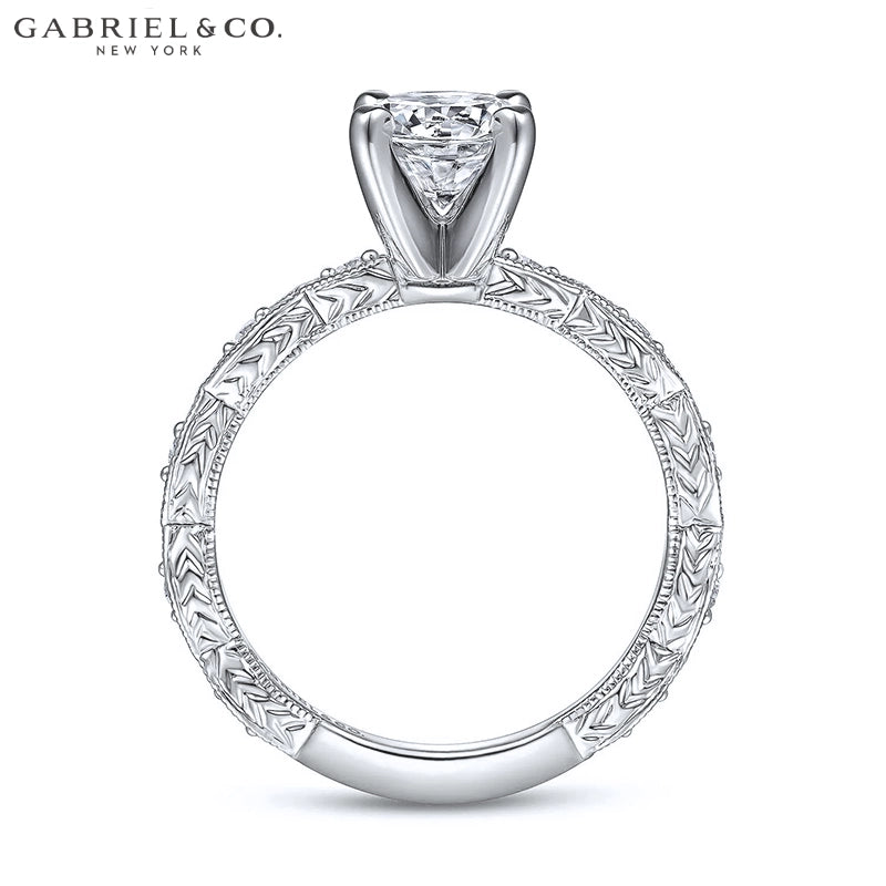 1.00ctr-2.00ctr Round Cut Natural Diamond Ring Tailor Made