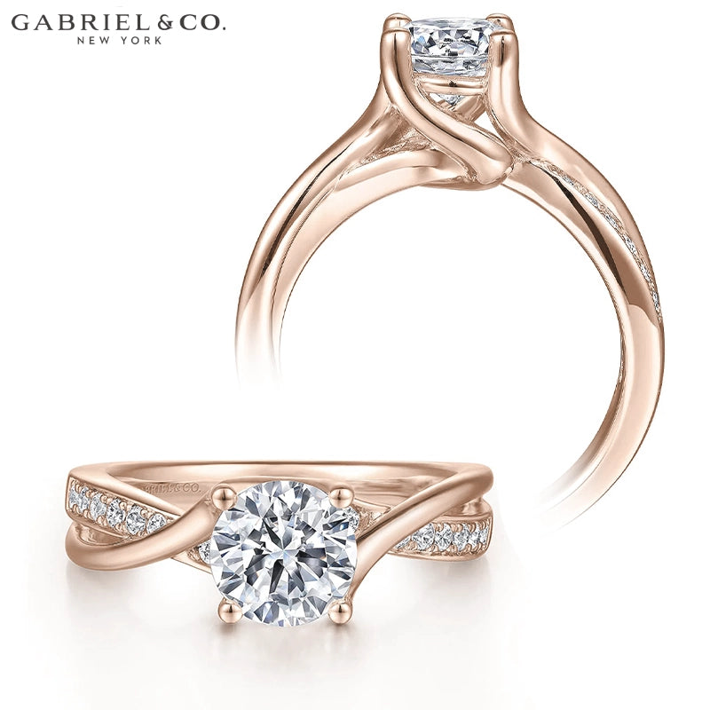 1.25ctr-2.50ctr Round Cut Lab Grown Diamond Ring Tailor Made
