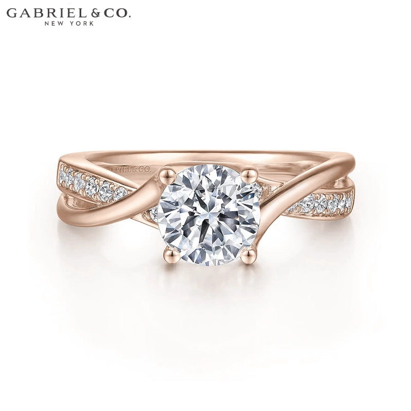 1.25ctr-2.50ctr Round Cut Lab Grown Diamond Ring Tailor Made