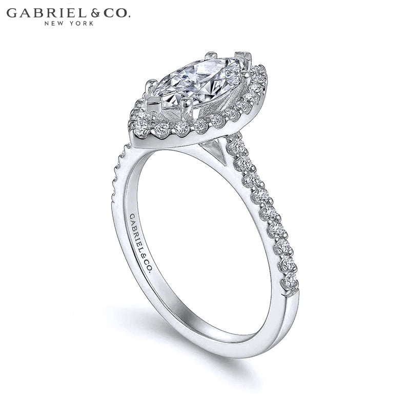 1.42ctw Marquise Cut Lab Grown Diamond Ring